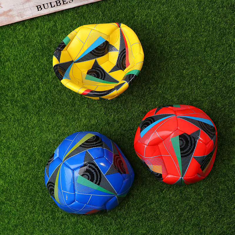 Sports de plein air jeu formation pratique jouer balle cadeaux d'anniversaire taille 2 ballon de football pour les jeunes adultes résistant à l'usure ballon de football