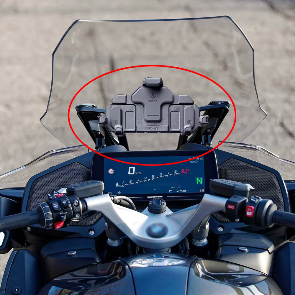 Support de charge de téléphone portable pour BMW R 1250 RT, R1250RT, 2021, 2022, 2023, équipement de navigation GPS, support rapide, accessoires, nouveau