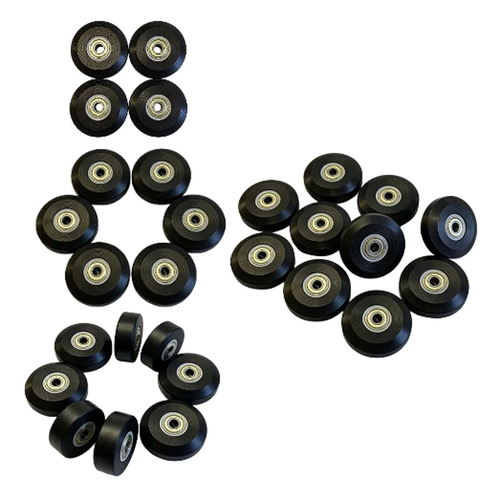 Roues de Reformer Pilates Lisses 58mm pour Studio à Domicile