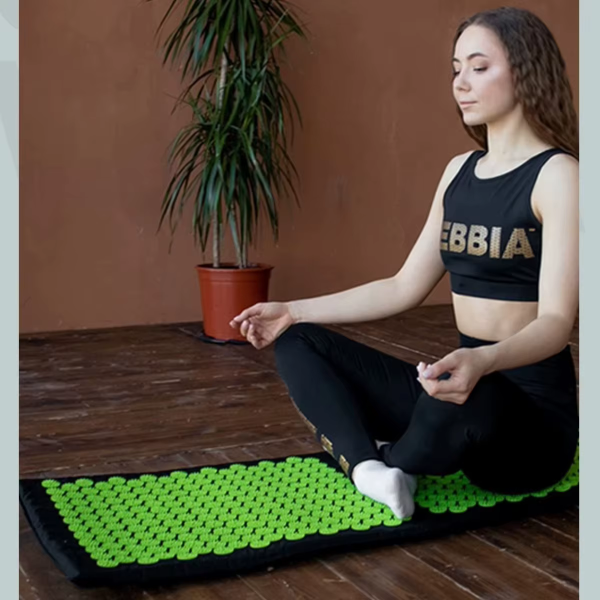 Coussin d'acupuncture de Yoga, Massage des points d'acupuncture, Fitness, Pilates, éponge de pression des doigts, coussinets de Massage des pieds, soulagement du Stress pour les douleurs au cou et au