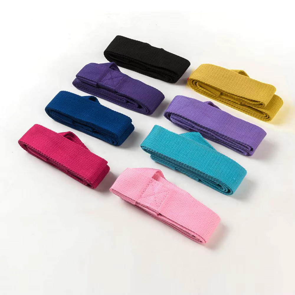 Sangle de transport réglable pour tapis de yoga de haute qualité – Ceinture élastique de fitness pour l'exercice et le stretching