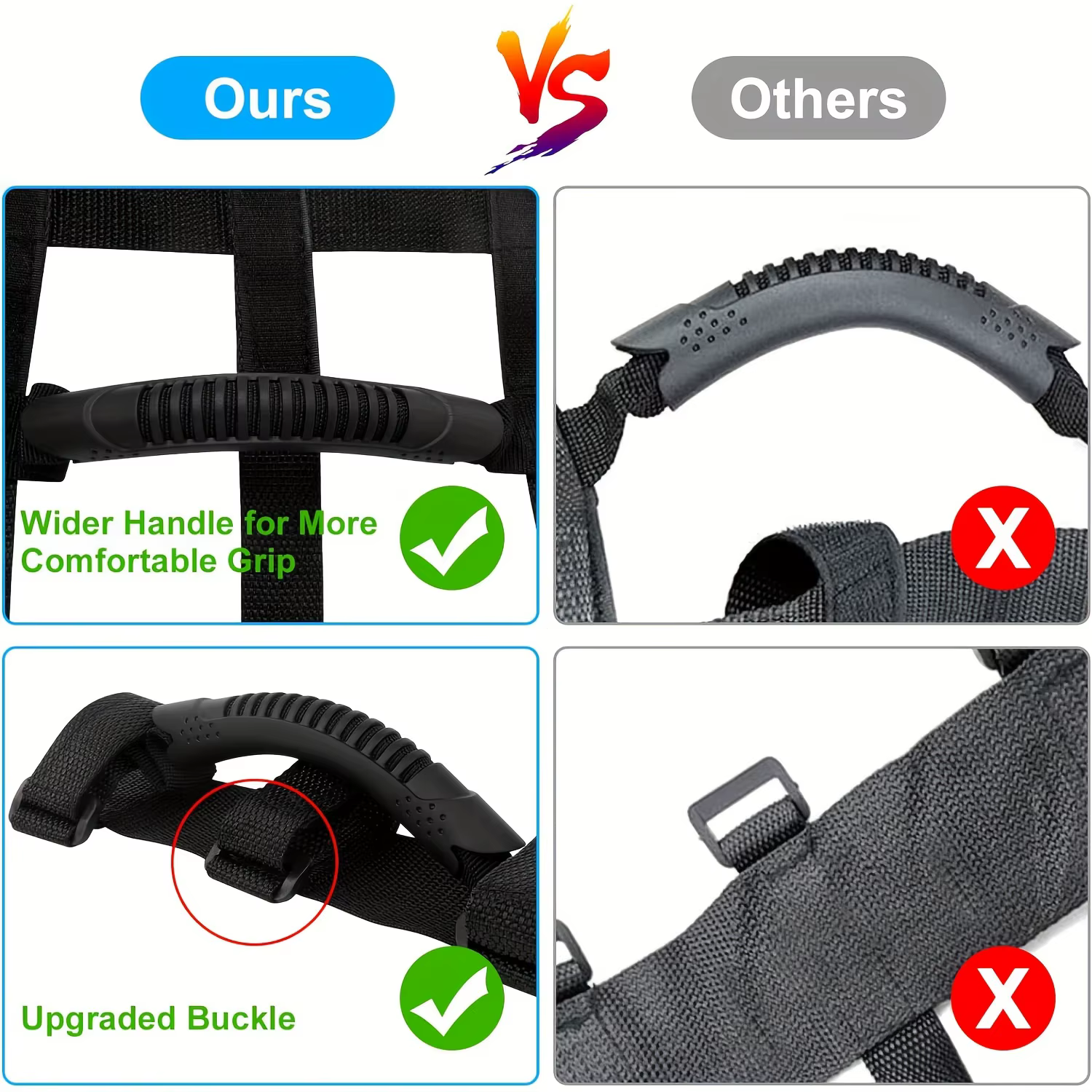 Sangle de transport de roue réglable pour vélos, ensemble de 2 pièces, sangle de démarrage universelle, accessoires de scooter