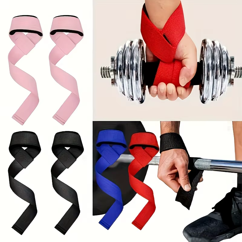 1 paire de sangles de protection pour poignets pour la musculation