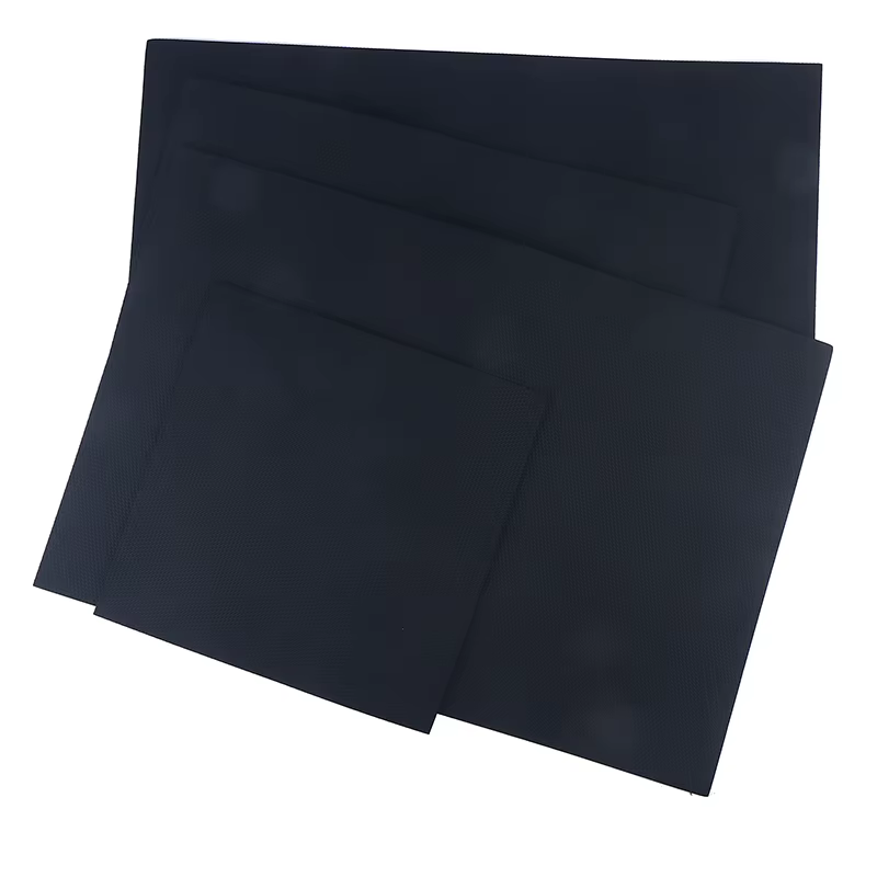 Tapis noir épaissi pour aquariums, sous-couche antidérapante et absorbant les chocs, isolation pour aquarium, adapté au terrarium et à l'aménagement paysager