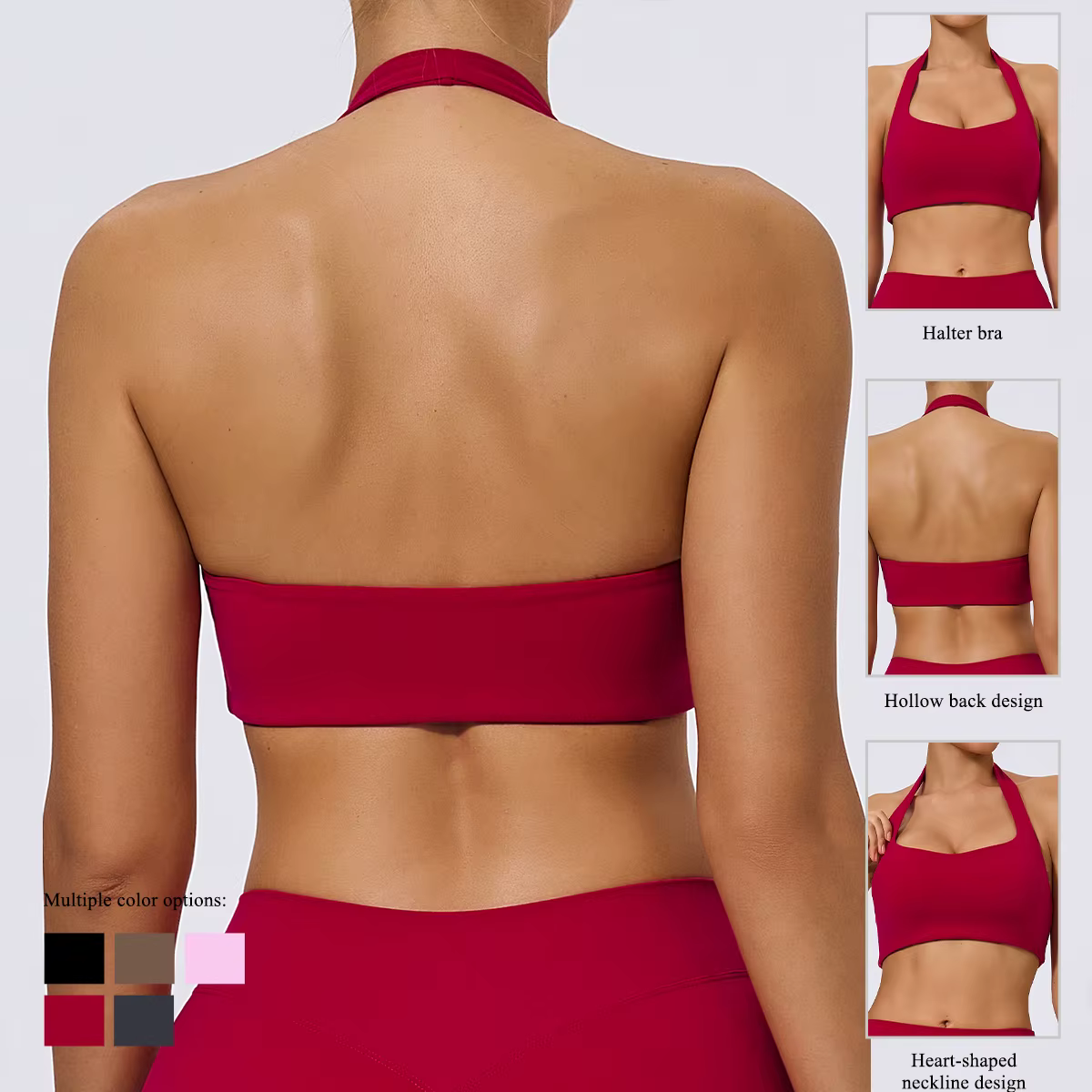 Hearuisavy femmes respirant sport soutien-gorge vêtements