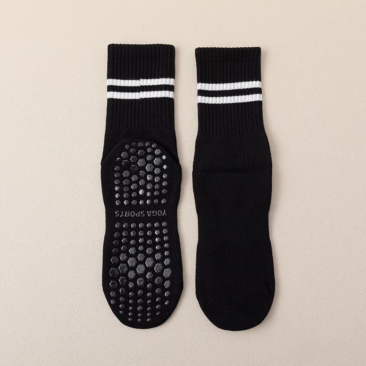 Chaussettes Pilates avec poignées pour femmes