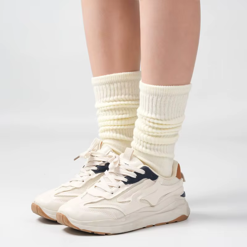 1 paire de chaussettes de sol antidérapantes en Silicone pour femmes