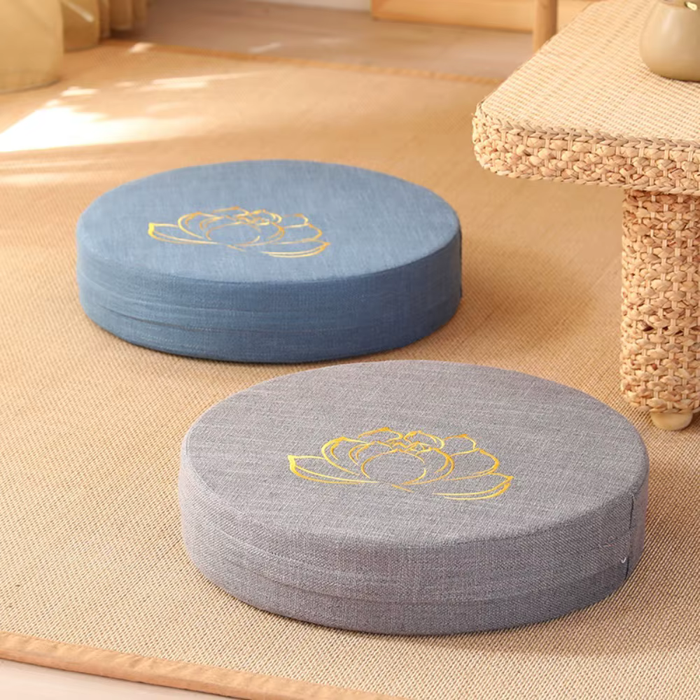 Coussin de méditation de Yoga de style japonais