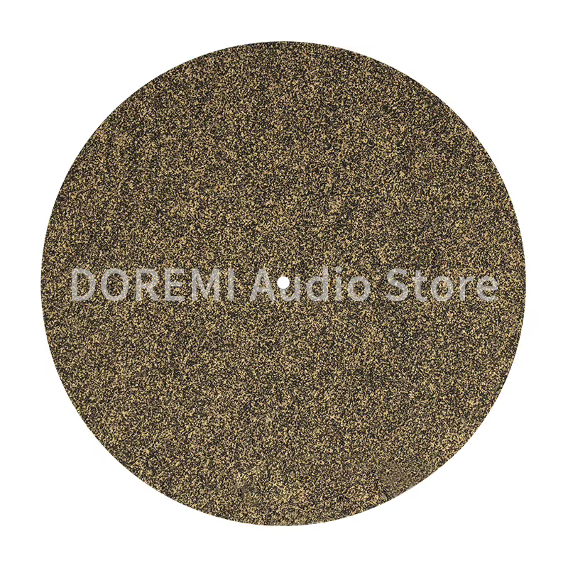 Tapis de plateau tournant pour disque vinyle LP 12 pouces, antidérapant, antistatique, réduction des vibrations, pour lecteurs Audio, accessoires de phonographe