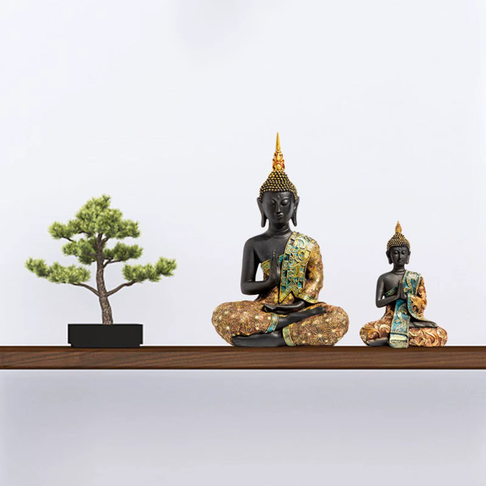 Statue de Bouddha en résine de Thaïlande