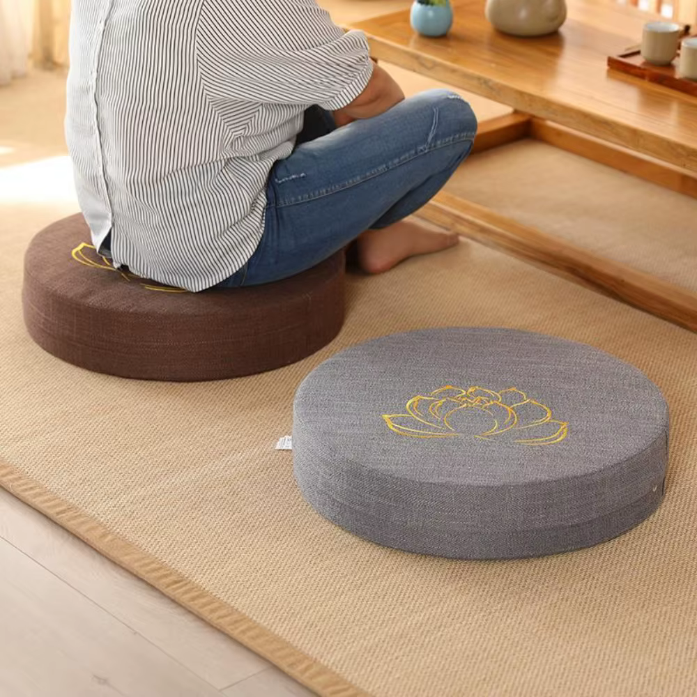 Coussin de méditation de Yoga de style japonais