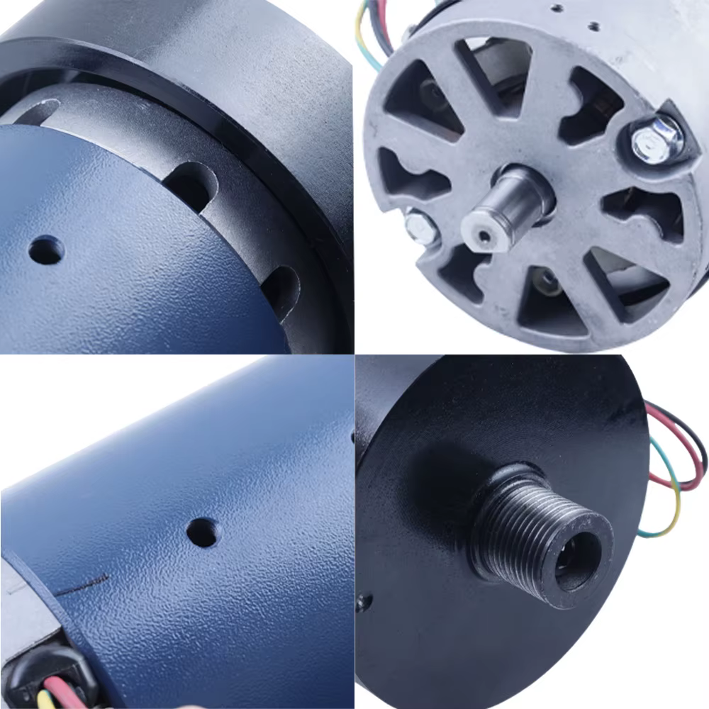 Moteur de tapis roulant DC moteur universel à aimant permanent 180V 3HP