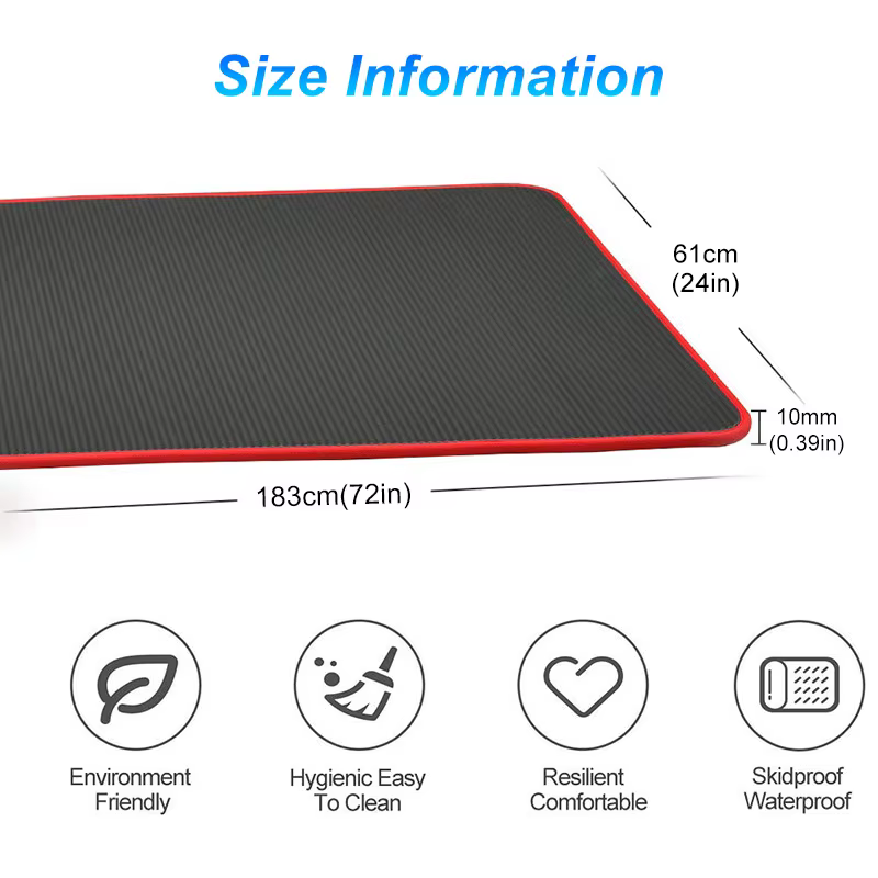 Tapis de Yoga Extra épais de 10MM