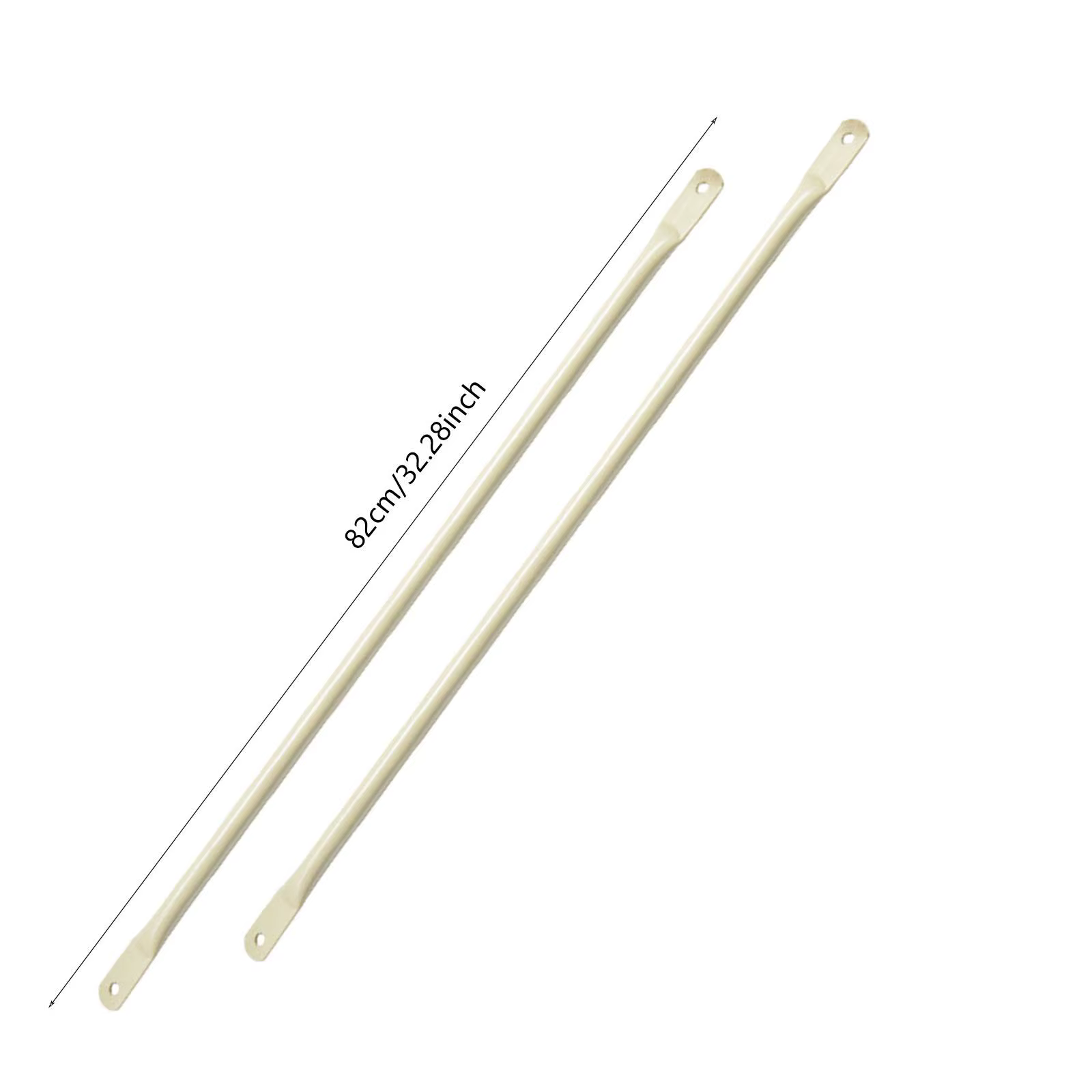 2 pièces balançoire tiges de remplacement accessoire