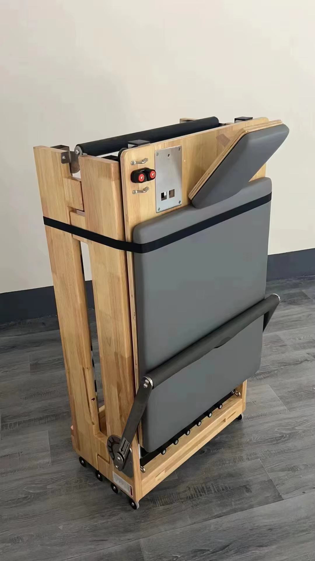 Lit central Pilates, chêne érable pliable