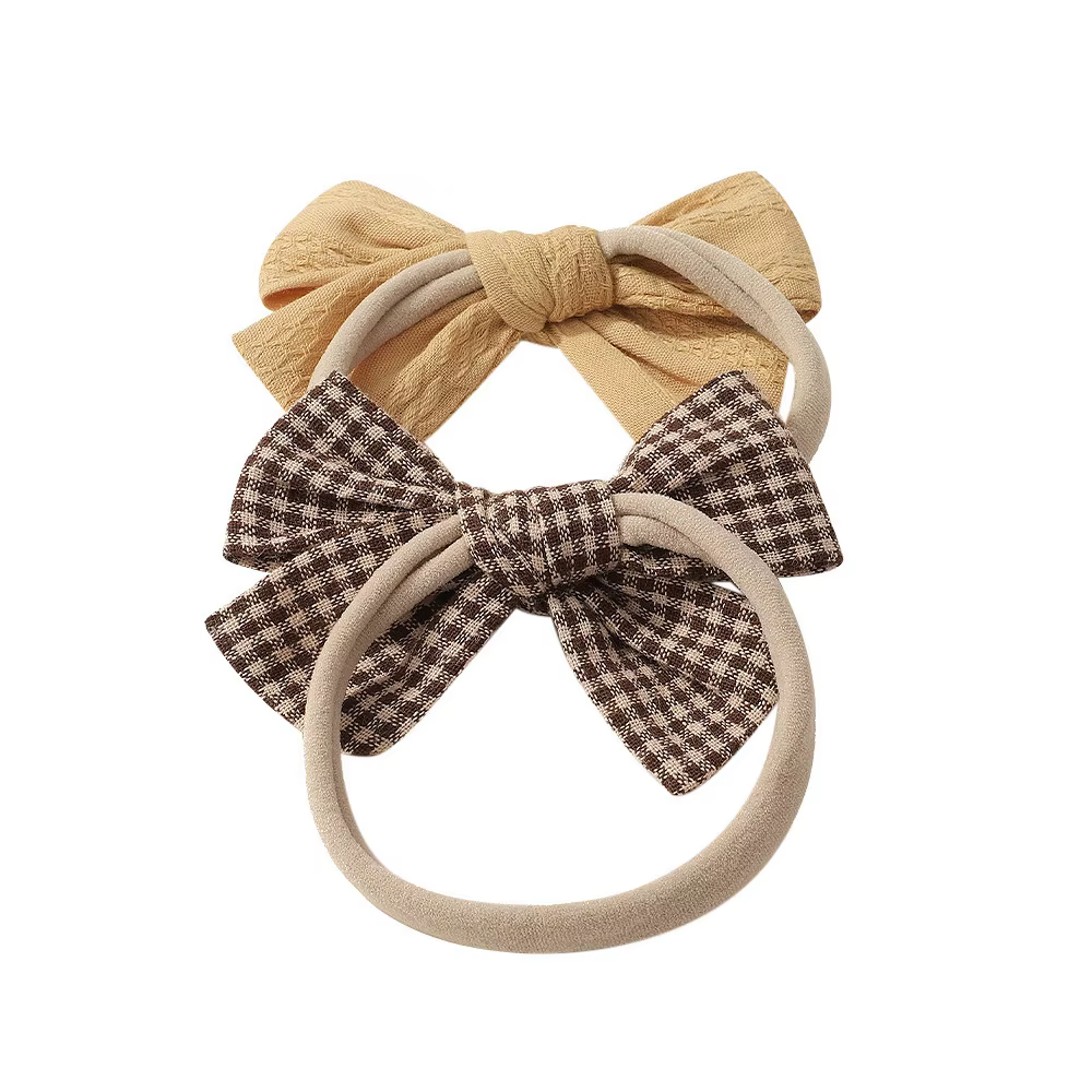1 pièces bébé fille bandeau infantile cheveux accessoires nœud papillon point bande nouveau-né chapeaux diadème bandeau cadeau tout-petits ruban