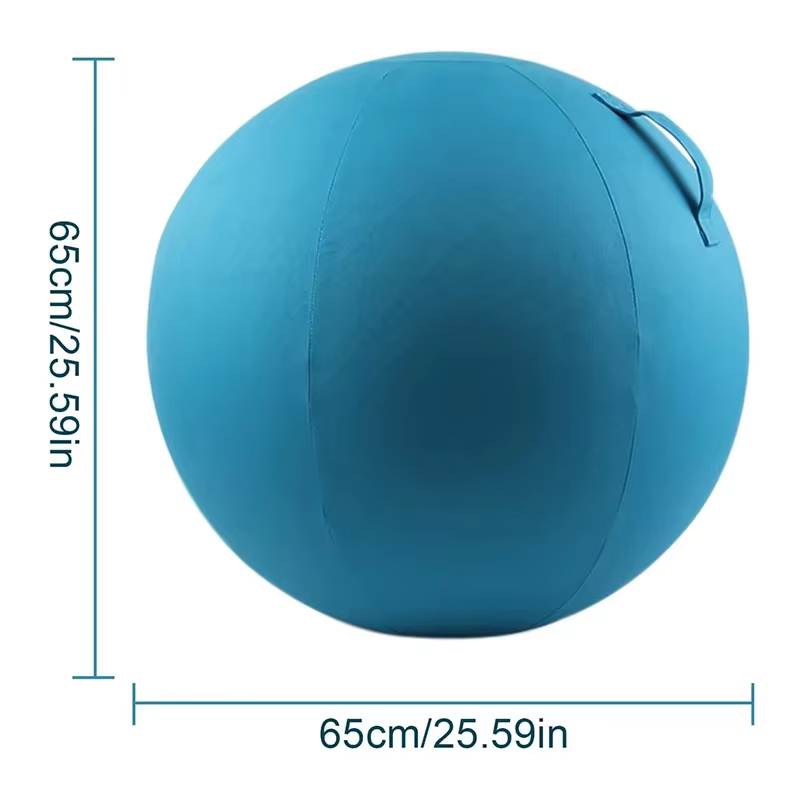 Juste de protection anti-dérapante en coton pour balle de Yoga 65cm
