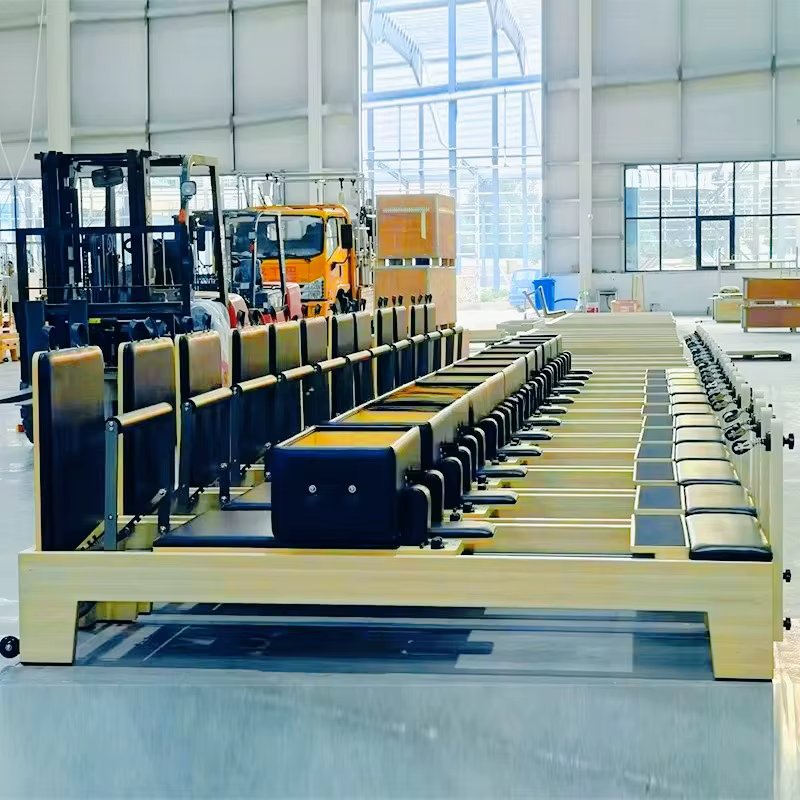 Prix d'usine, Reformer Pilates en bois de haute qualité pour la maison et le studio de fitness