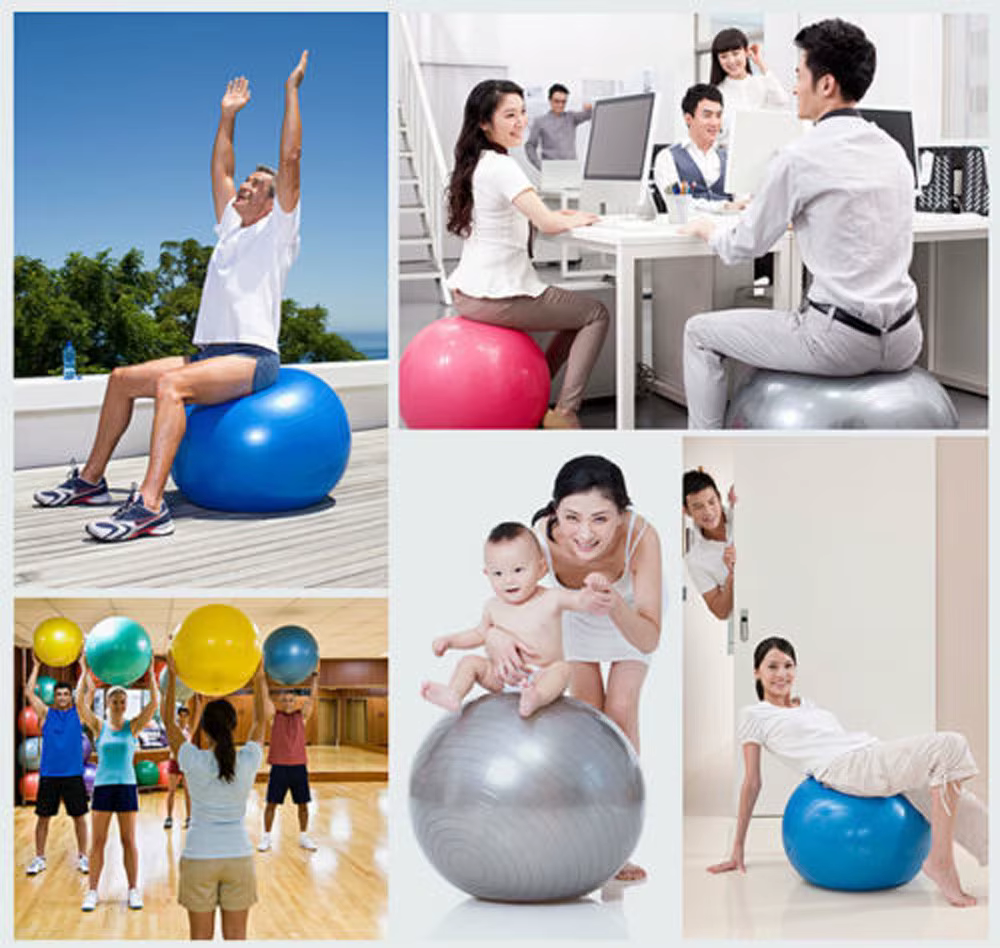 20CM nouveau Yoga Pilates balle exercice gymnastique Fitness équilibre gymnase Core intérieur formation Mini balles petite thérapie améliore