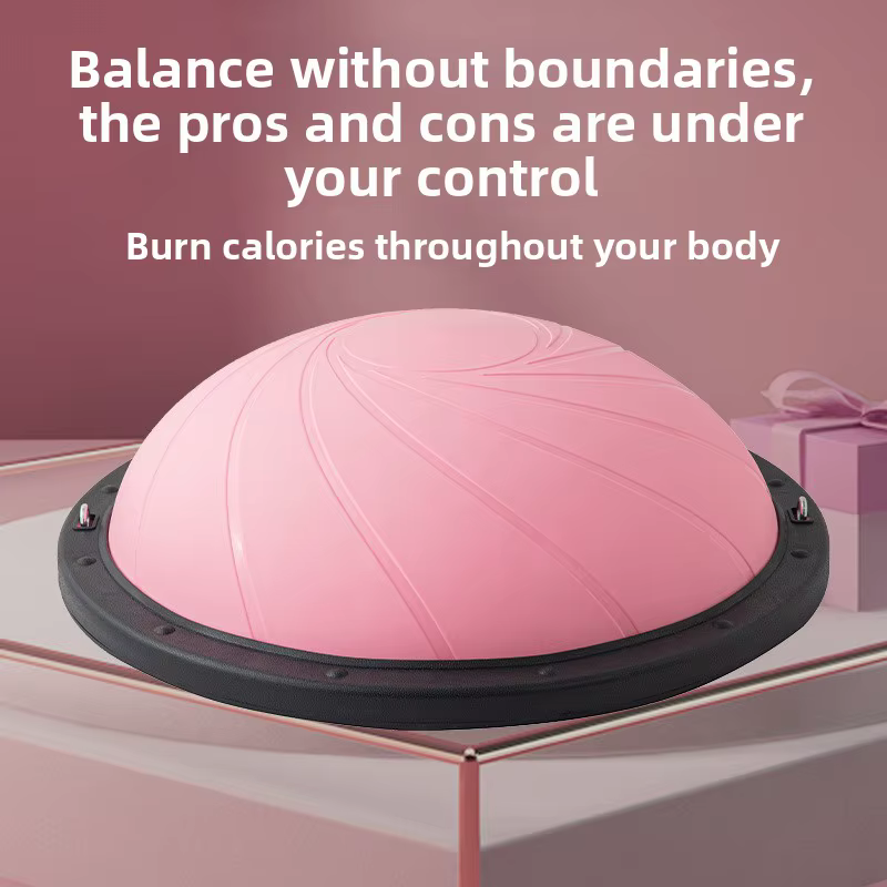 Nouvelle balle d'équilibre demi-sphère pour yoga