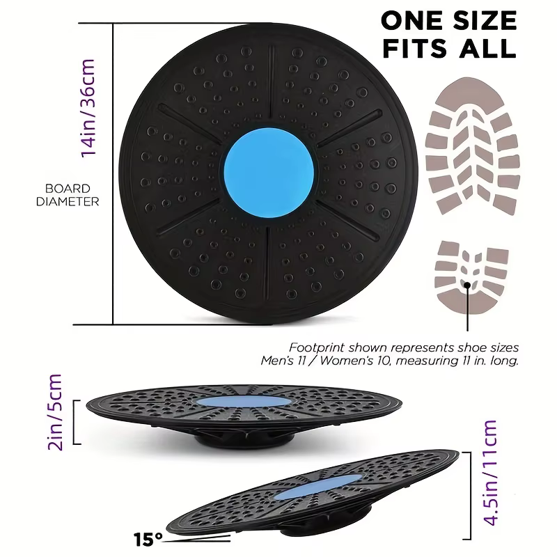 Planche d'équilibre de Yoga 1 pièce
