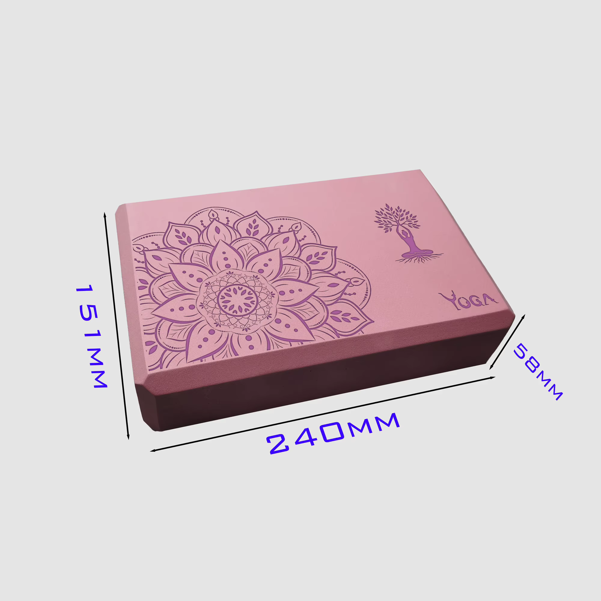 Blocs de yoga, lot de 1