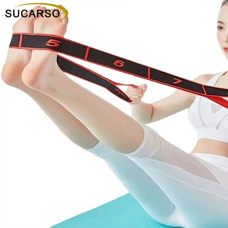 Sangle élastique de yoga pour étirements