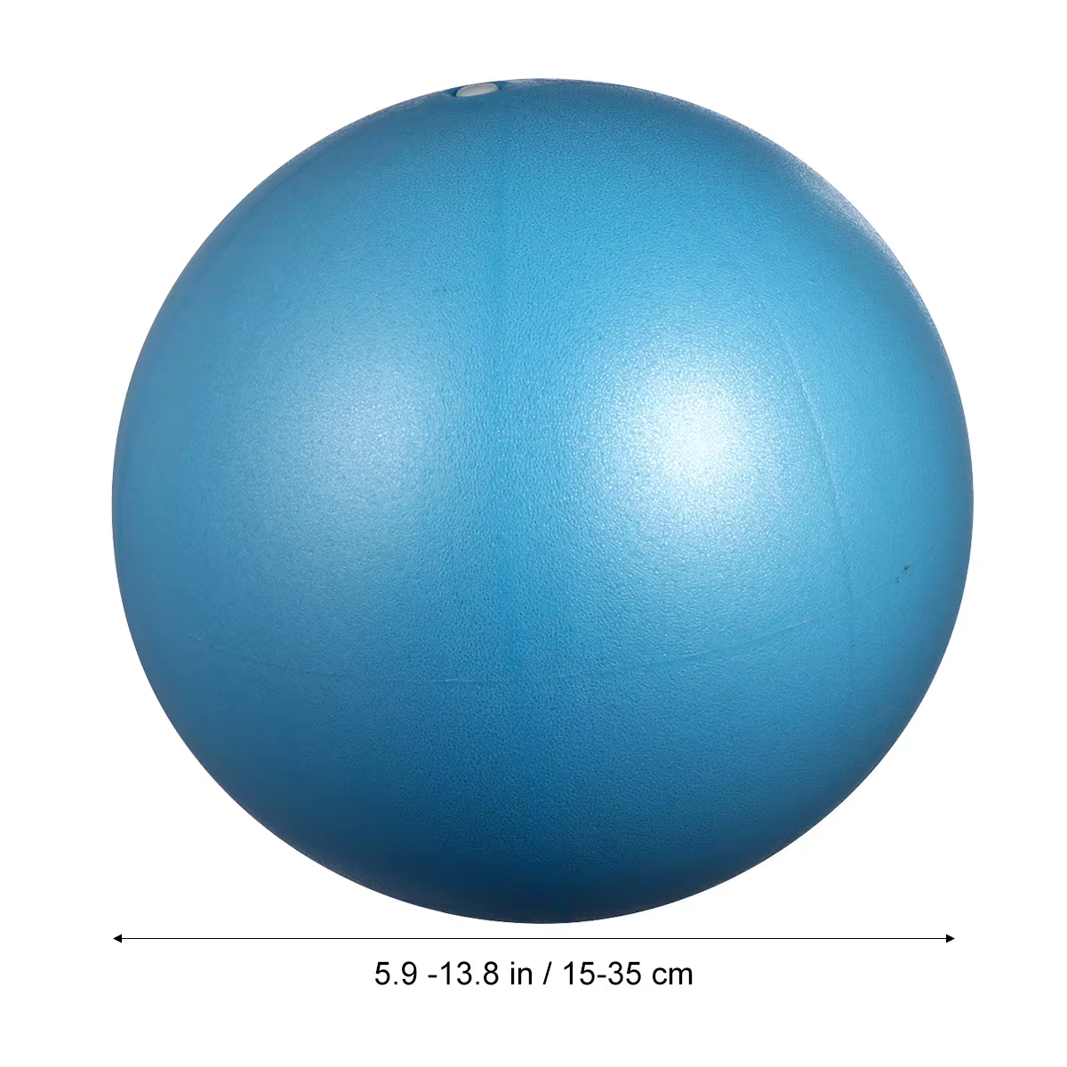 Lot de 2 Ballons de Yoga Givrés Épais Anti-éclatement 15-35 cm en PVC pour l'Équilibre et la Stabilité