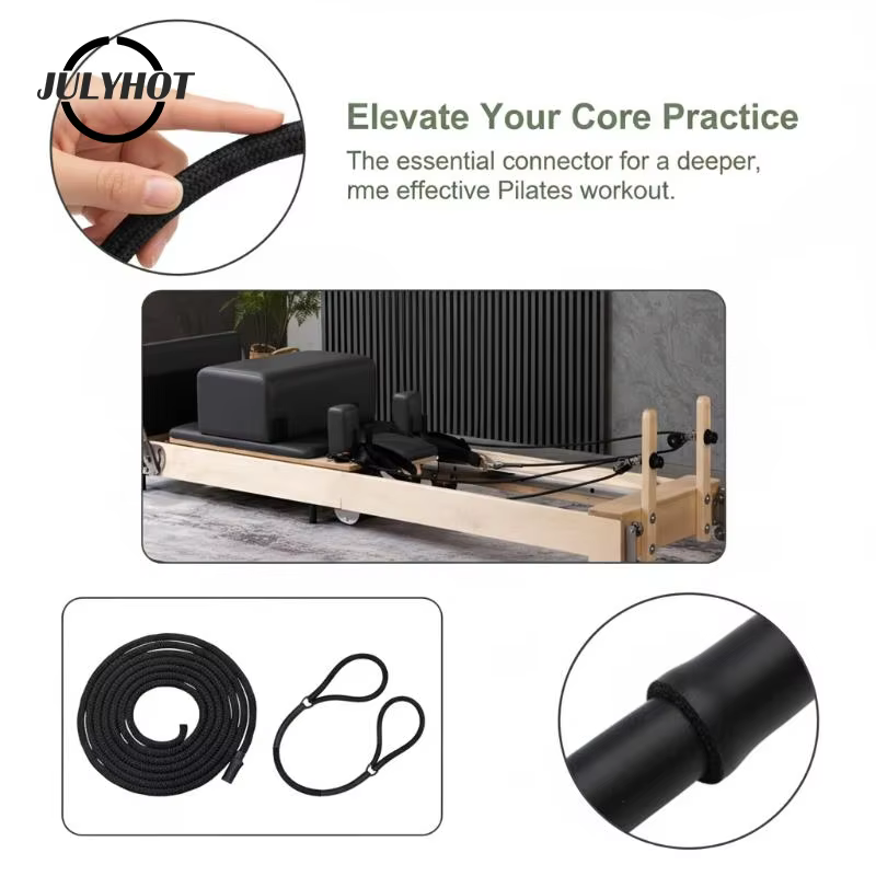 1/3 Pièces Corde de traction polyvalente pour Pilates Reformer