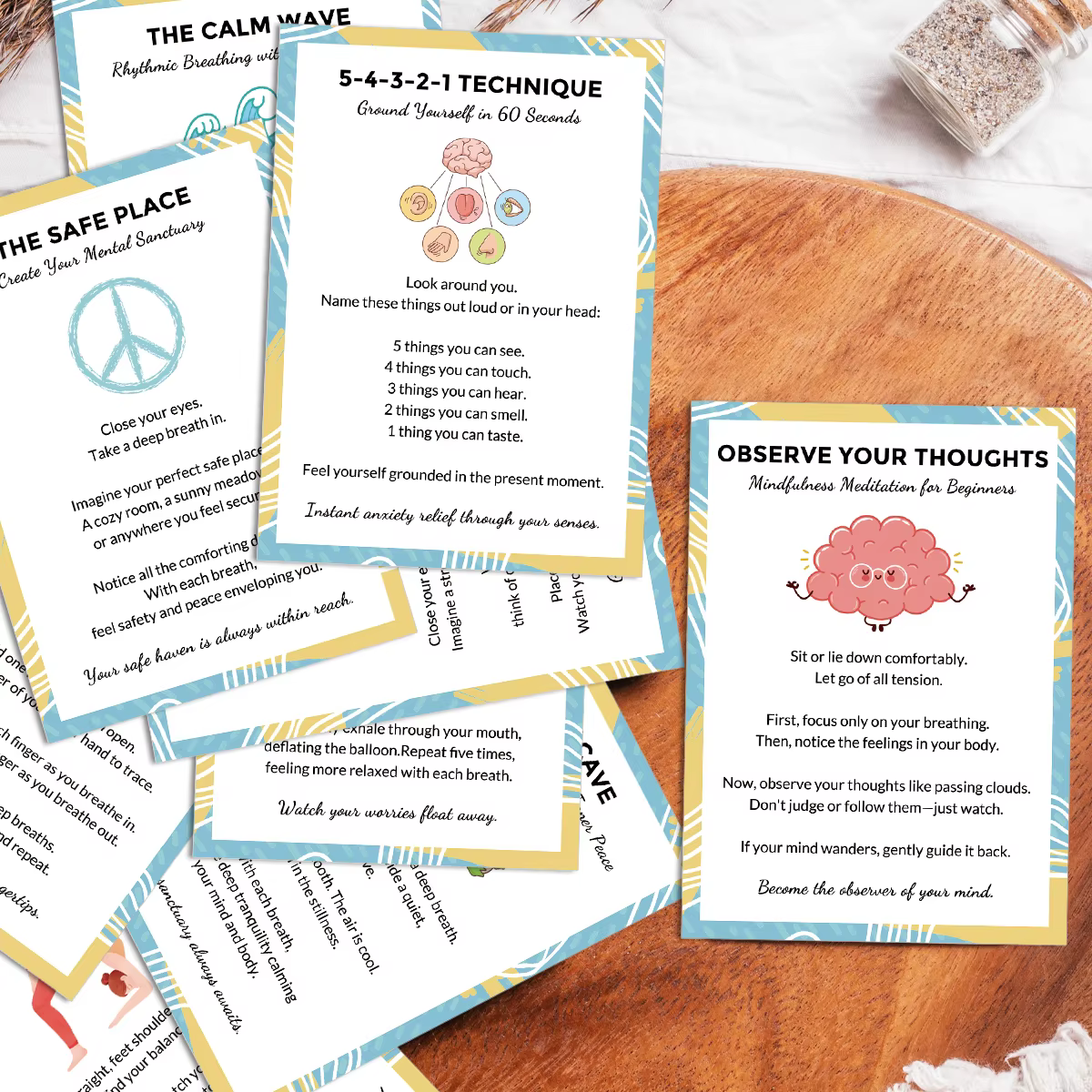 Cartes Flash de pleine conscience