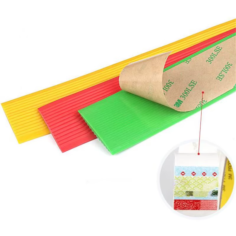 Tapis tapis tapis auto-adhésif anti-dérapant bande d'escalier PVC antidérapant marches d'escalier bande étape protecteur tapis escaliers