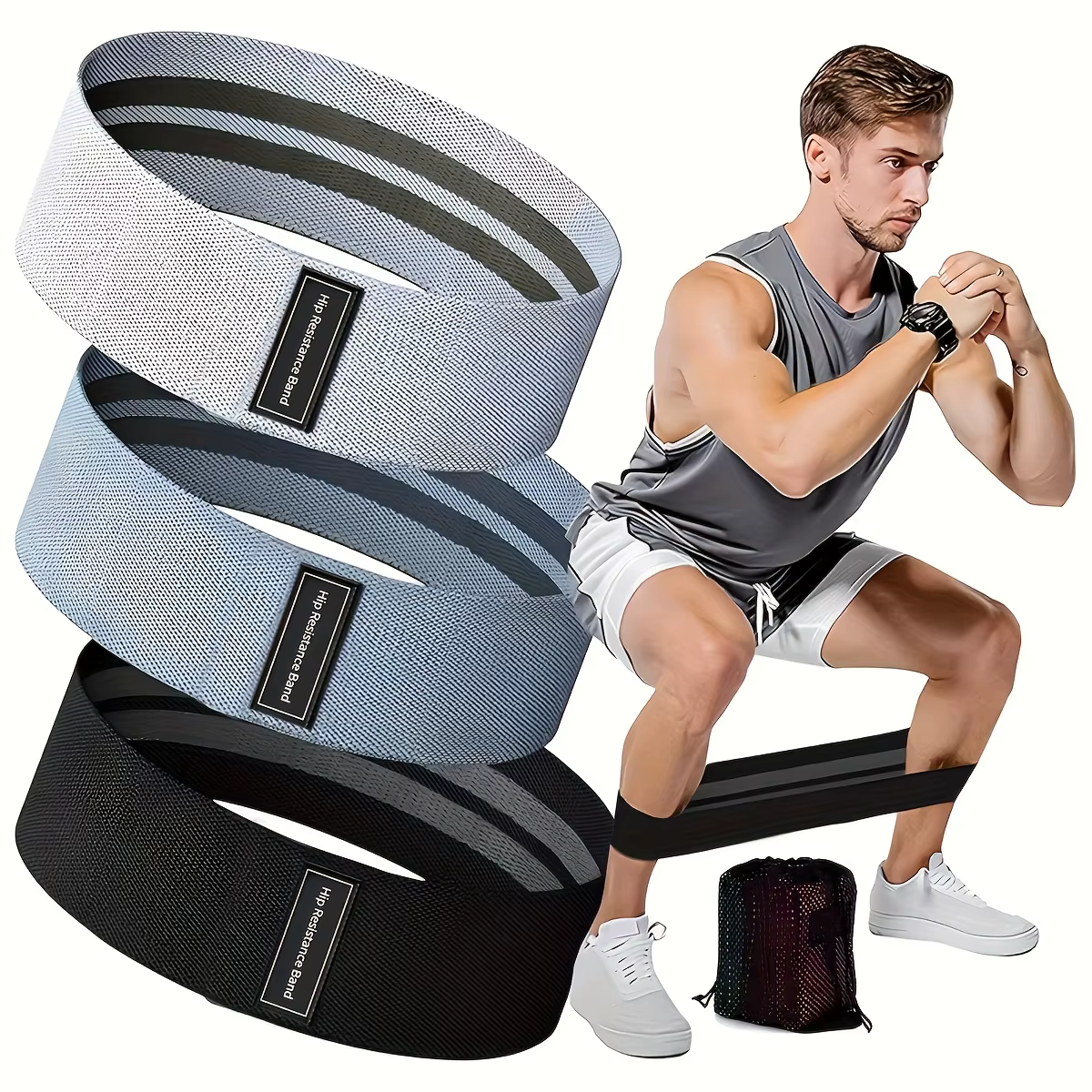 Bandes de résistance élastiques pour entraînement de force