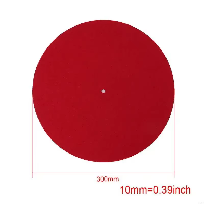 Tapis de plateau tournant en feutre, antidérapant, pour Audiophile, 3mm d'épaisseur, pour disque vinyle LP, accessoire de remplacement 15YE