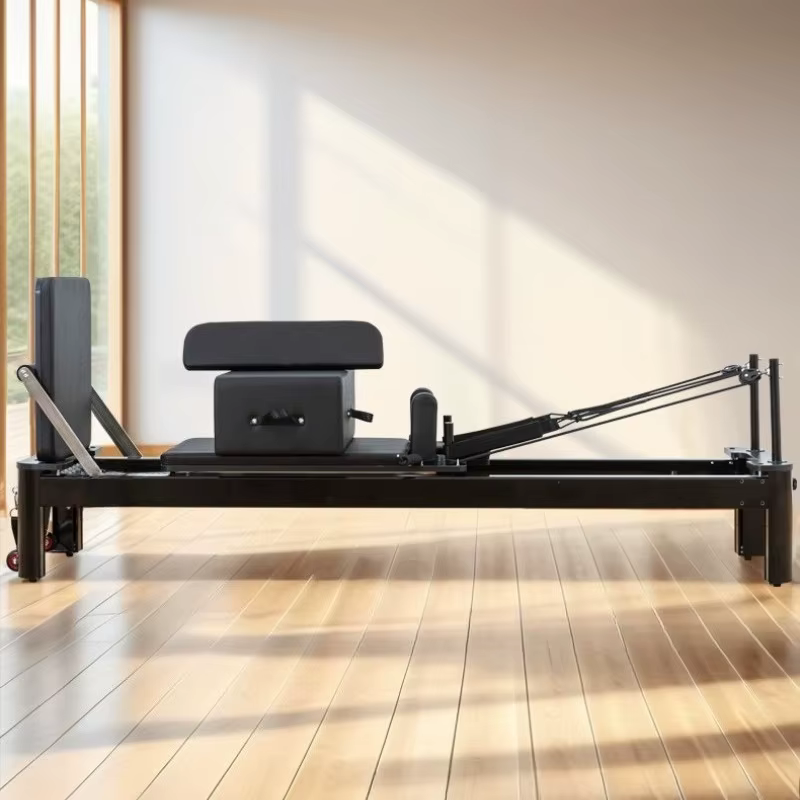 Fitness alliage d'aluminium Pilates réformateur Machine commerciale