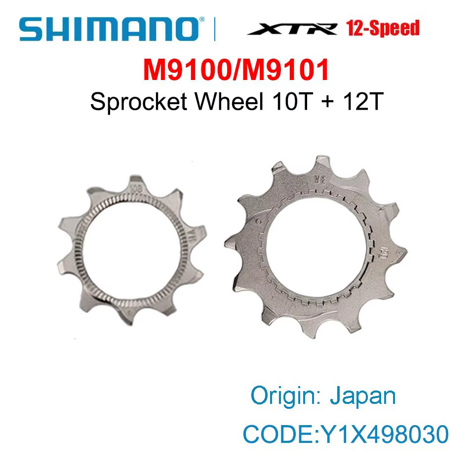 SHIMANO pignon 12 vitesses 10T 12T 14T 16T 18T pour M6100 M7100 M8100 M9100 M9101 pignon de Cassette réparation originale japonaise