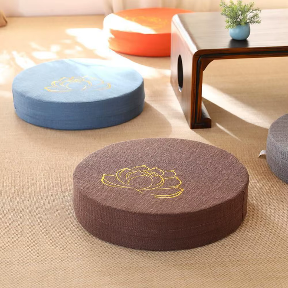 Coussin de méditation de Yoga de style japonais