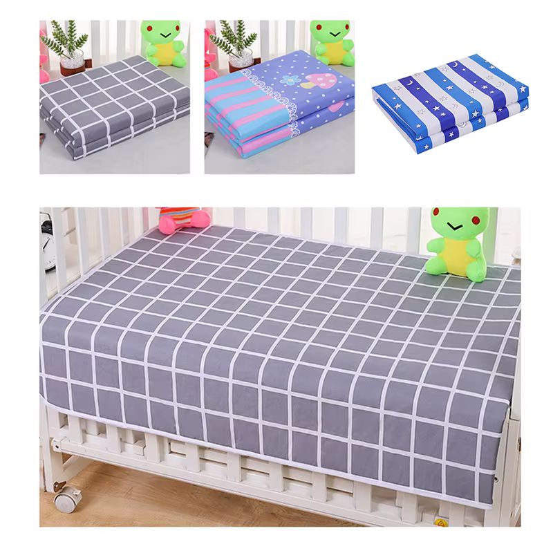 Matelas à langer imperméable et lavable pour bébé, tapis de protection anti-urine pour nouveau-nés et tout-petits, matelas à langer à motif de dessin animé