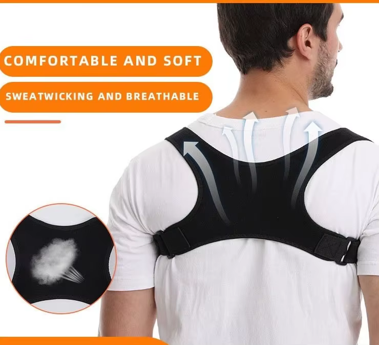 Ceinture de soutien de la posture pour un meilleur alignement – Support dorsal léger pour s'asseoir et debout