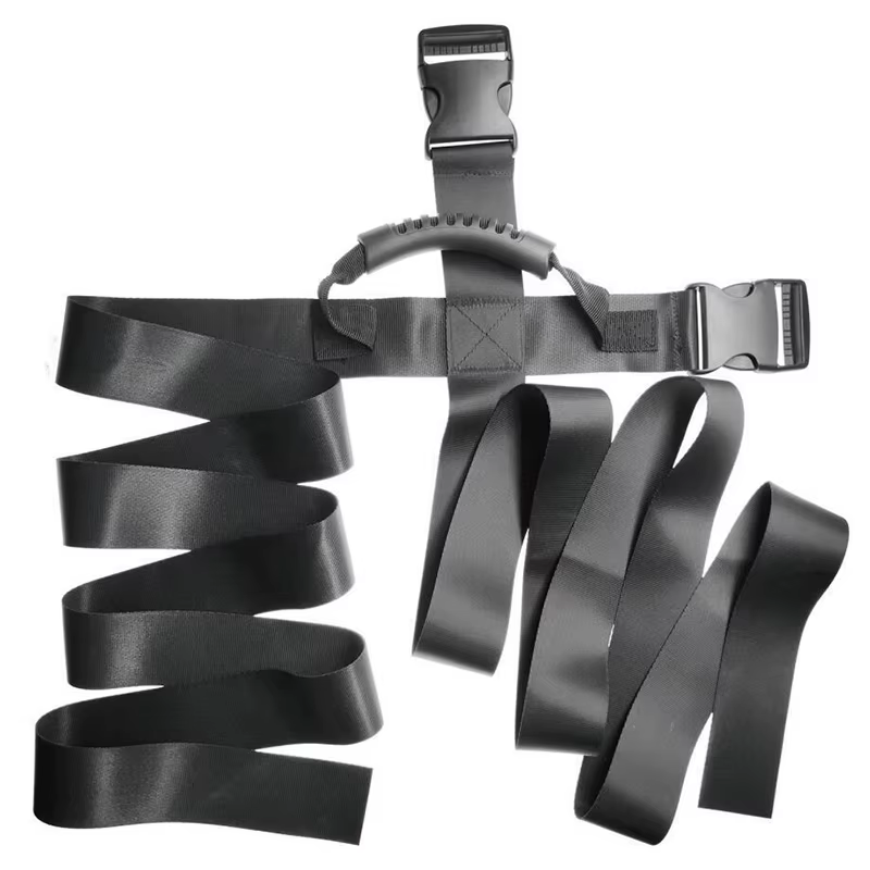 Sangle de transport croisée pour bagages, pour un levage sécurisé, transport de boîtes lourdes, courses, sangle de transport avec poignée, corde de ceinture à bagages