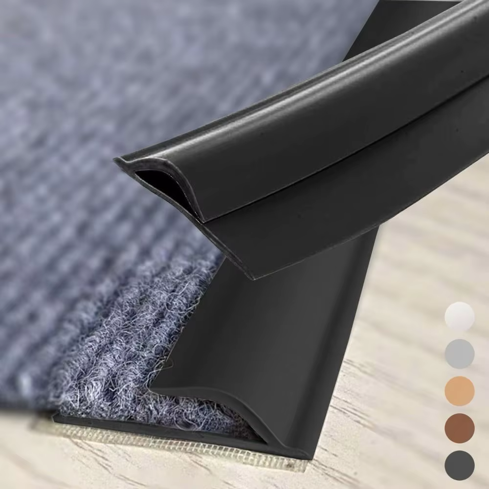 1 pièce Bande de finition de tapis auto-adhésive flexible de 1M/2M